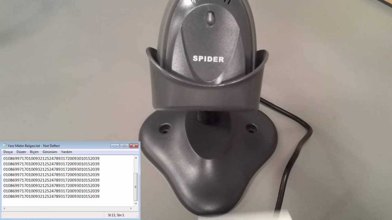 Perkon SP410 Karekod okuyucu Stand ve otomatik okuma modu