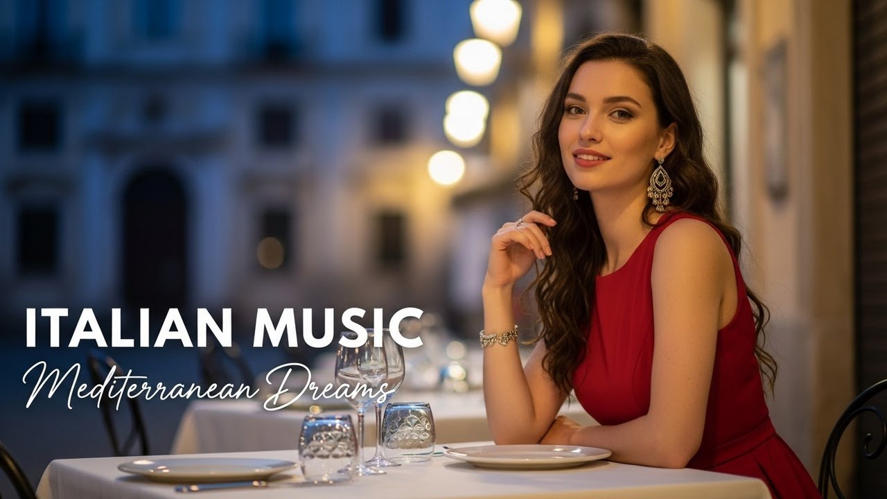 🎶 Italian Vibes & Mediterranean Music 🎶 Scenic Coastal Italy & Lake Como Flowing Calm Ambience