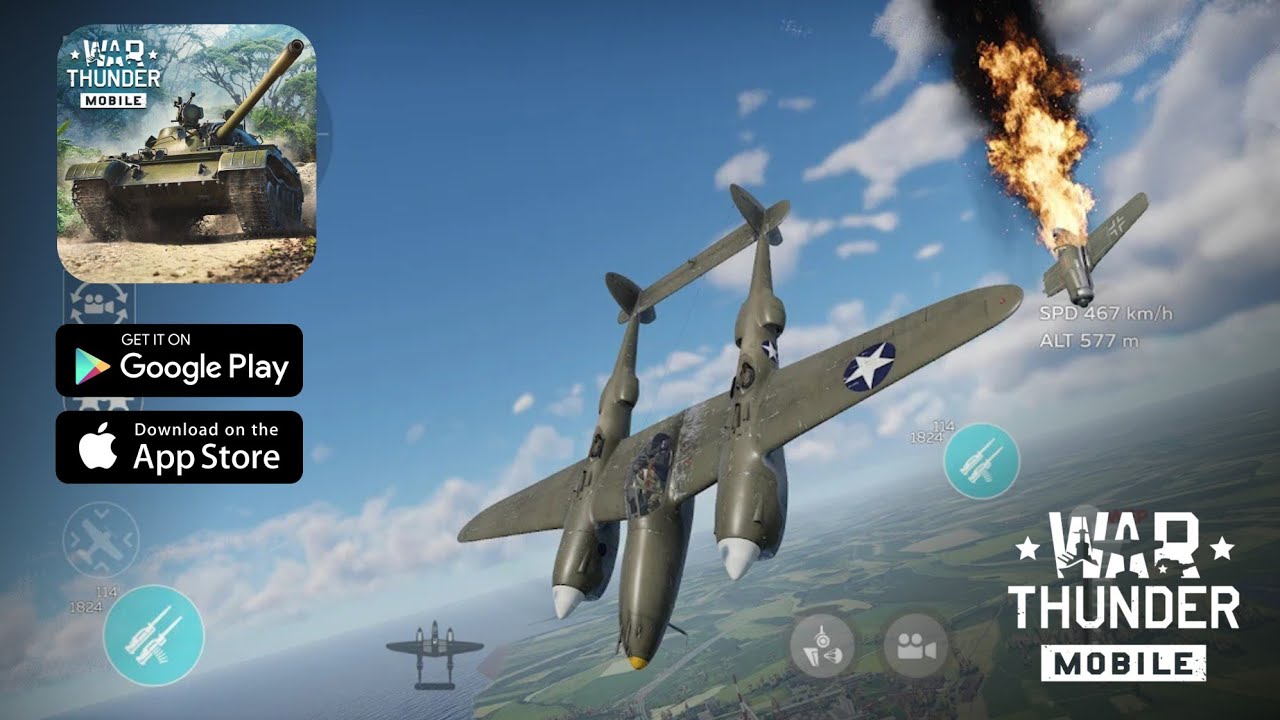 War Thunder Mobile (HAVA) | Gameplay (Android , iOS) (Türkçe Oynanış/Ön izleme)