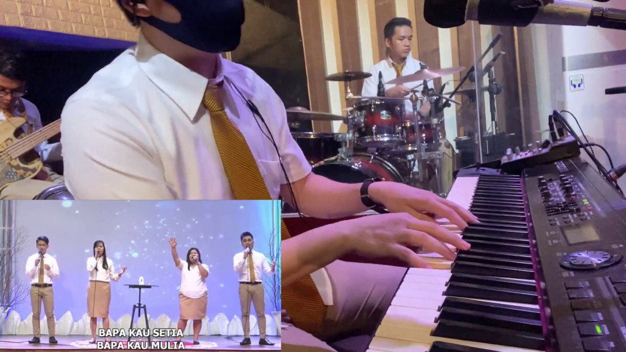 Bapa Kau Setia - Bethel Worship (Keyboard Cam) Ibadah GPdI Palembang HQ Sound