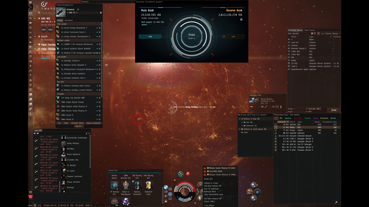EVE Online Solo PVP DREKAVAC (stolen fit)