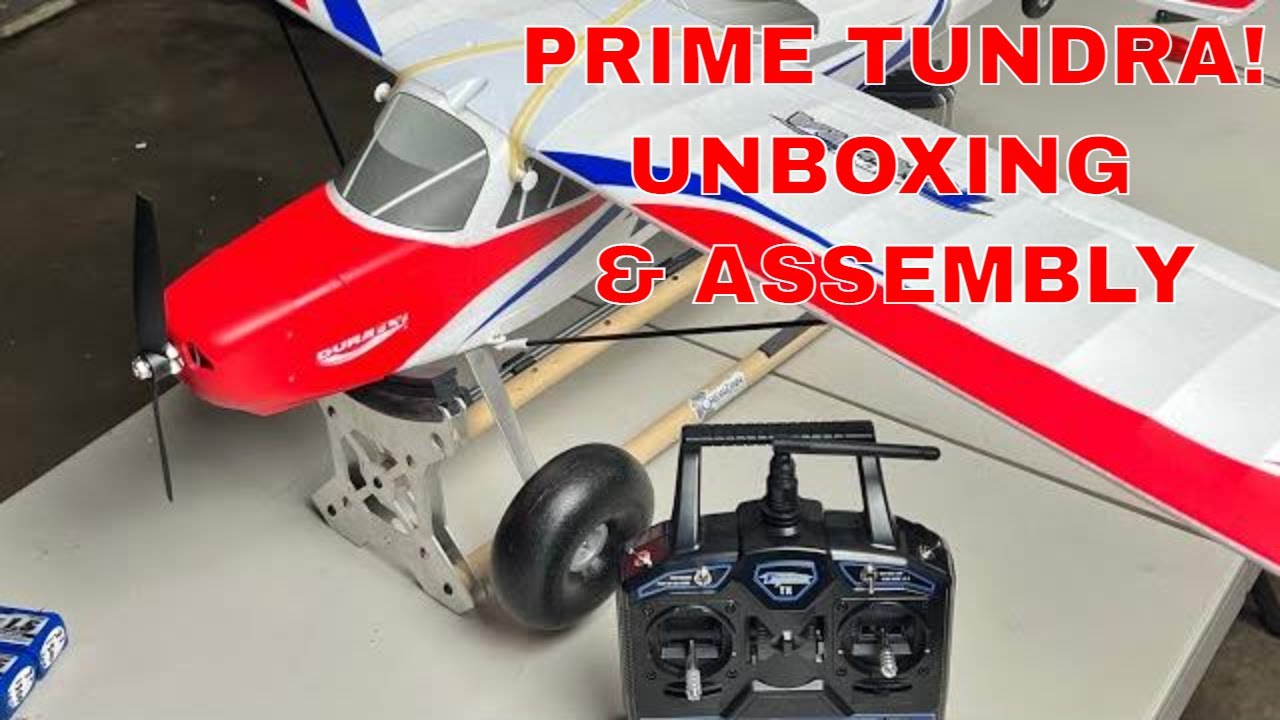 UNBOXING BUILD Durafly Prime Tundra PT1200 STOL Trainer-Sports Model 3-Axis Gyro