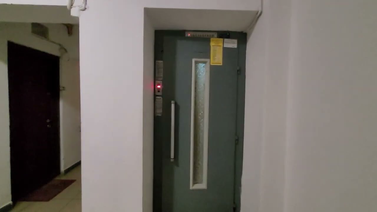 70's old IFMA lift (T174) (original) | Near Universitatea Square in Bucharest, Romania