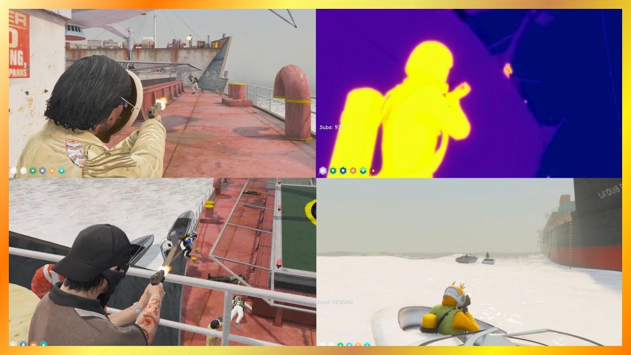 Hydra & SOB Push Besties On Cargo Ship (Multi POVs) | NoPixel 4.0 GTA RP