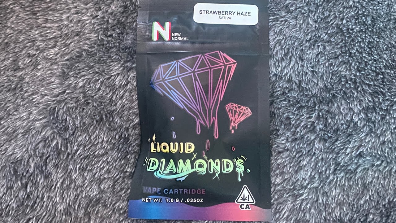 NEW NORMAL 420 Strawberry Haze Liquid Diamonds Cart Review | OFF THE RADAR REVIEWS