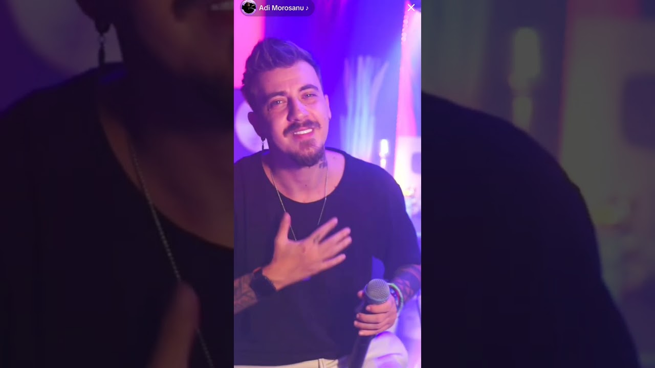 Adi Moroșanu - scrie-mi albastru 🩷(Live Tik-tok ) @adimorosanu