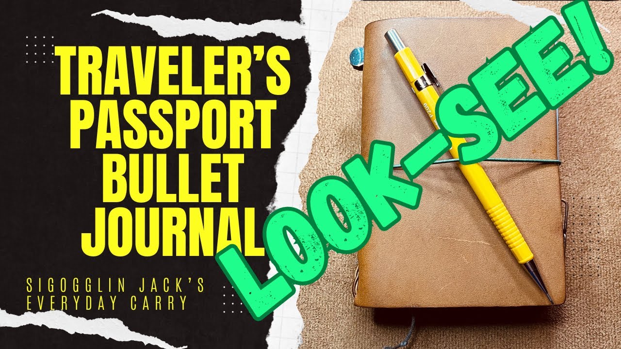 Traveler’s Company Passport Bullet Journal (9)