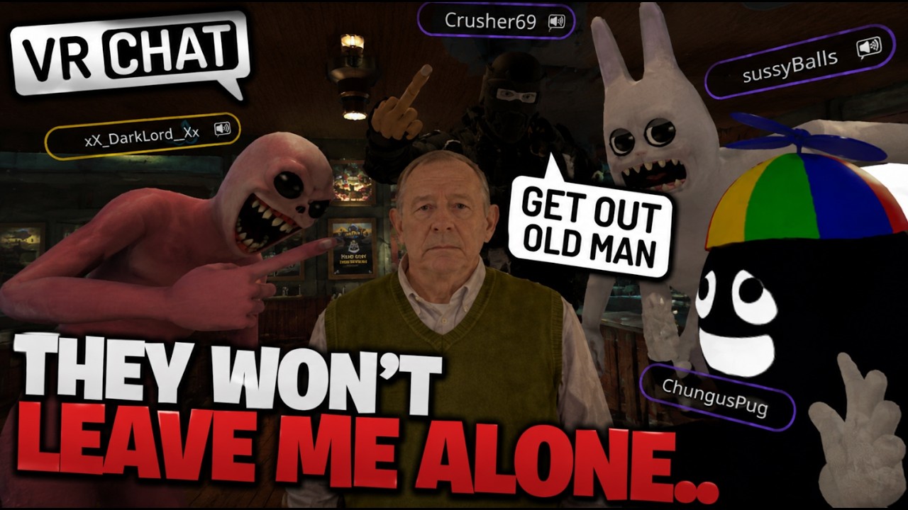 Old Man Gets Bullied in VRChat… (They Regretted It)