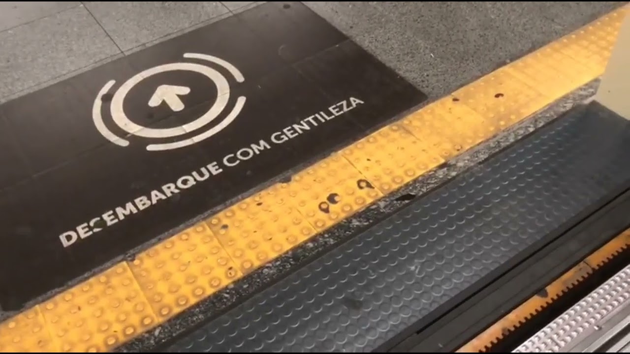 Trecho entre Brás e República no TUE G27 + Trem Partindo - Linha 3 Vermelha