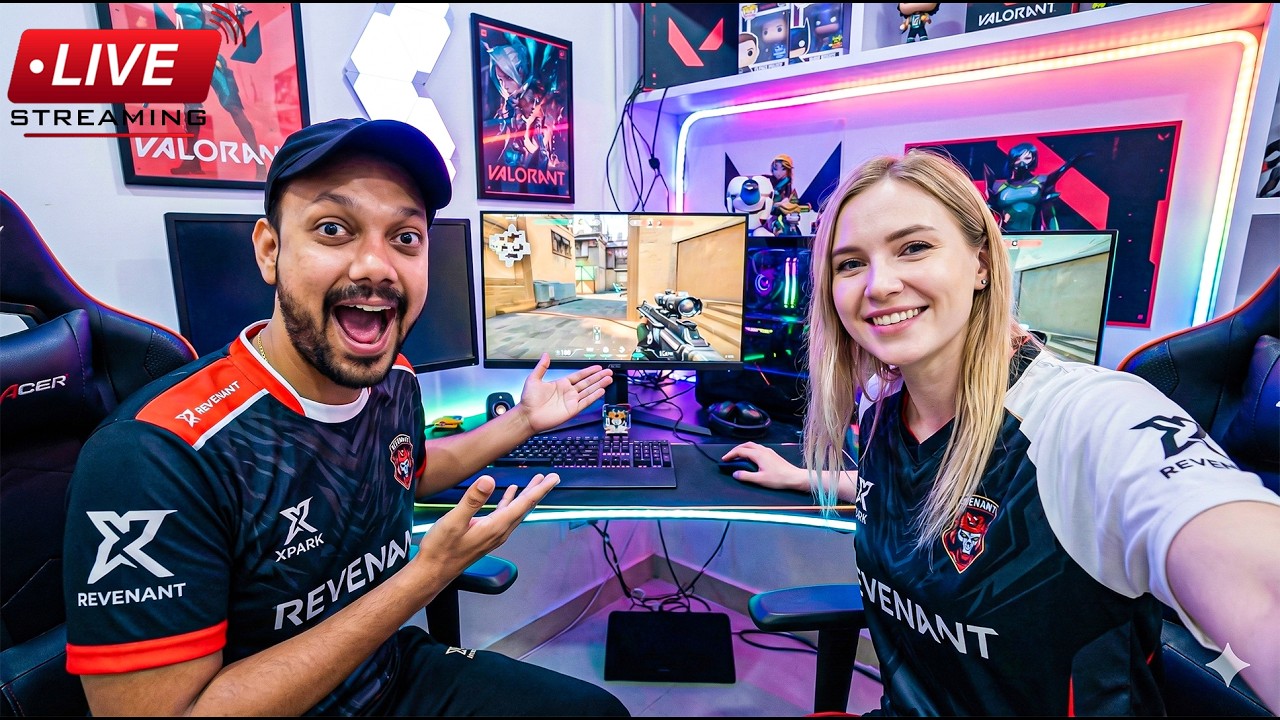 Rizzing Up a Gamergirl in Valorant | Valorant Live RNTX DevilDeez