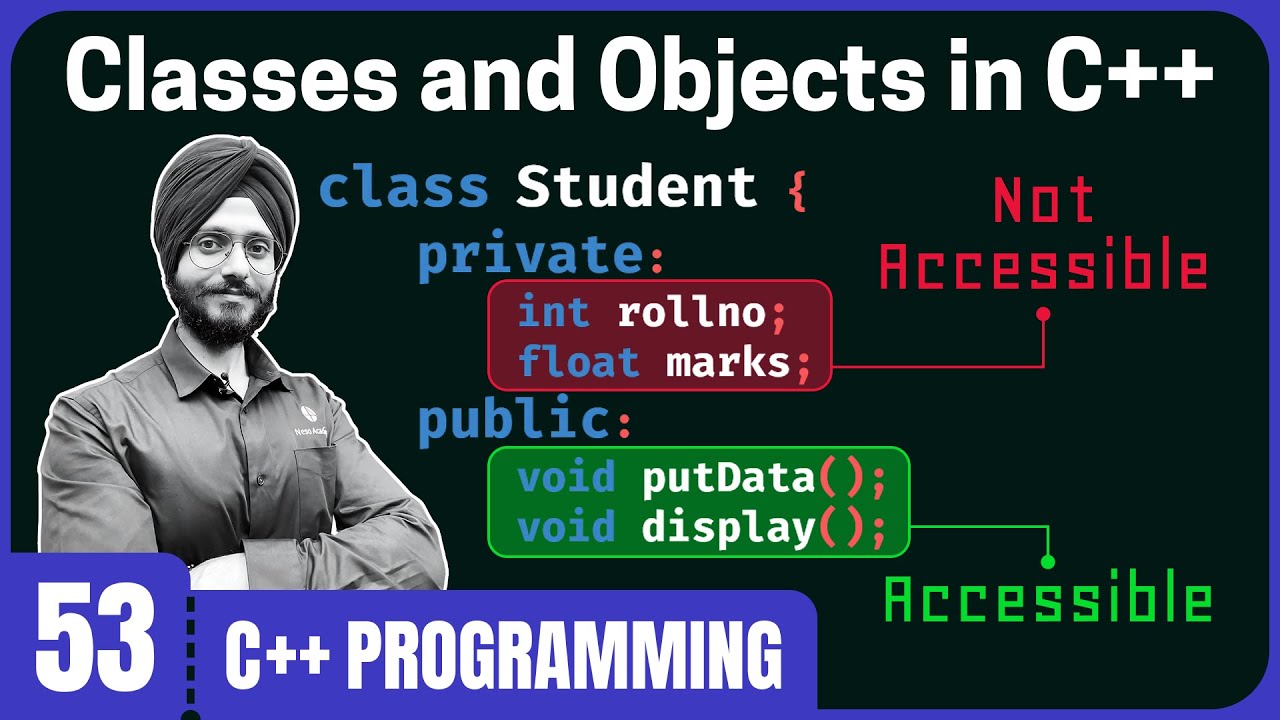 Classes and Objects in C++