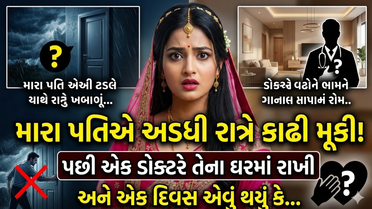 મારા પતિએ મને અડધા રસ્તે ગાડીમાંથી ઉતારી દીધી.emotional story|ગુજરાતી વાર્તા|suvichar gujarati