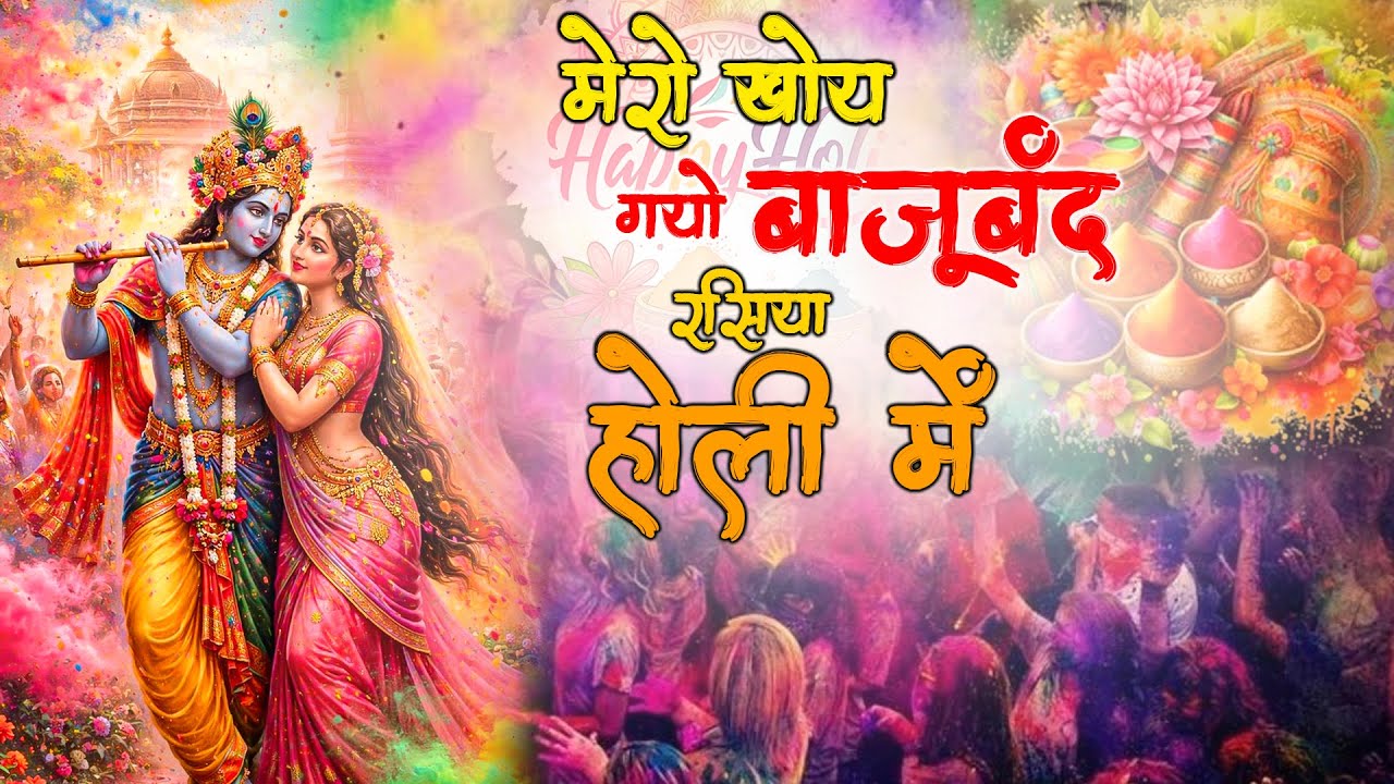 मेरो खोय गयो बाजूबंद रसिया होली में   Mero Kho Gayo Bajuband Rasiya Holi Mein   Meenakshi Panchal a