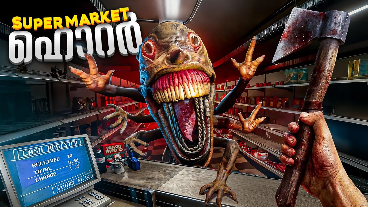 My First Day at the Supermarket 💀 Something is Wrong..!! HellMart