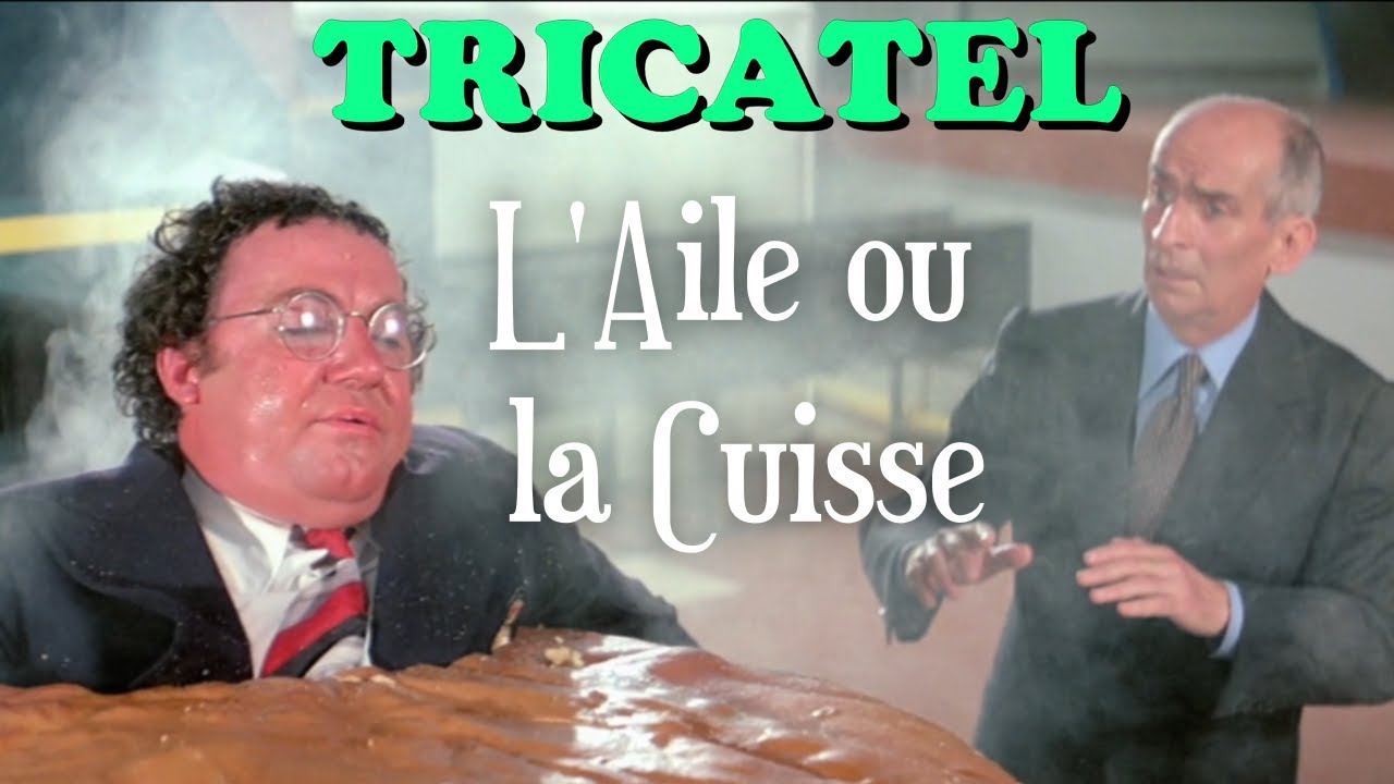L'Aile ou la Cuisse L'usine TRICATEL COLUCHE LOUIS DE FUNES #scenescultes #coluche