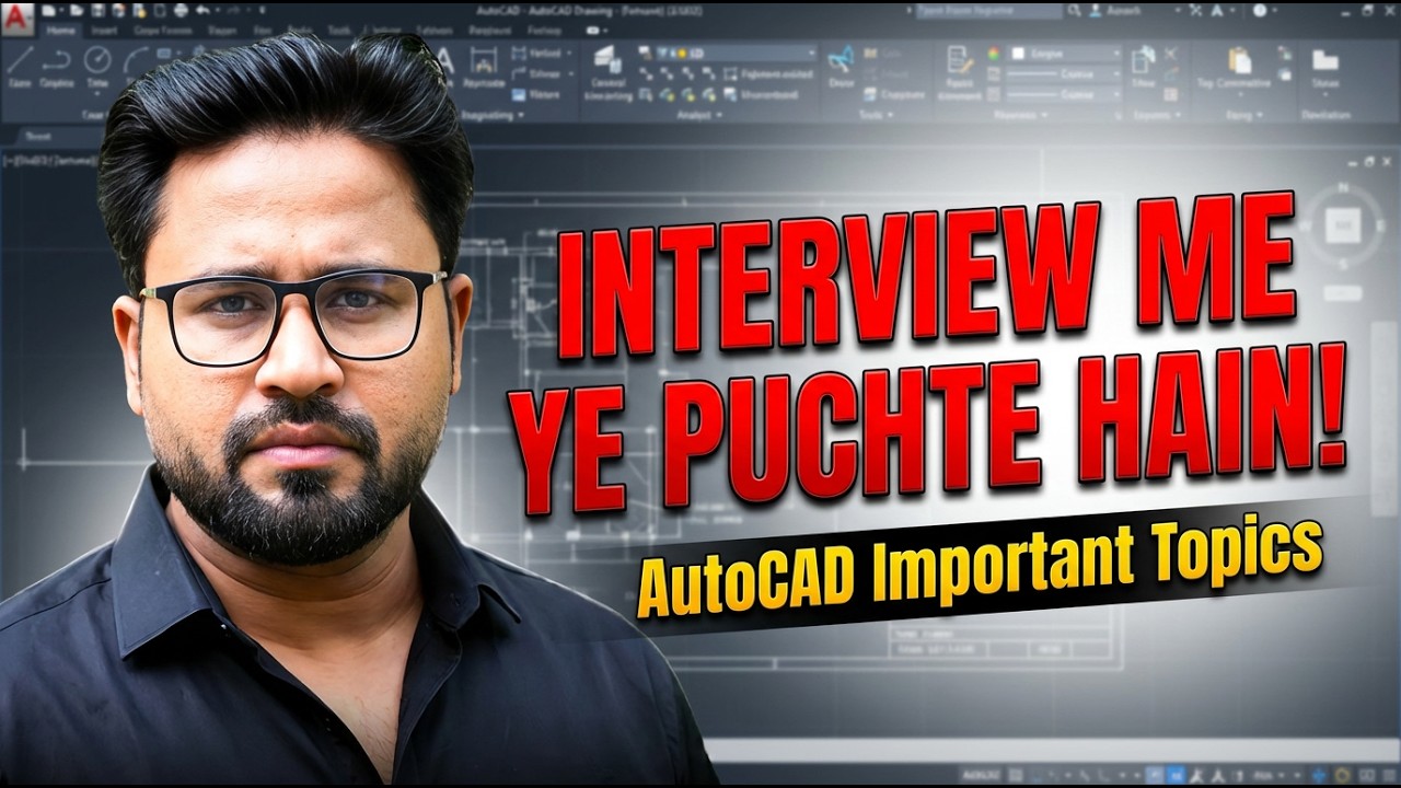 AutoCAD MOST IMPORTANT TOPICS