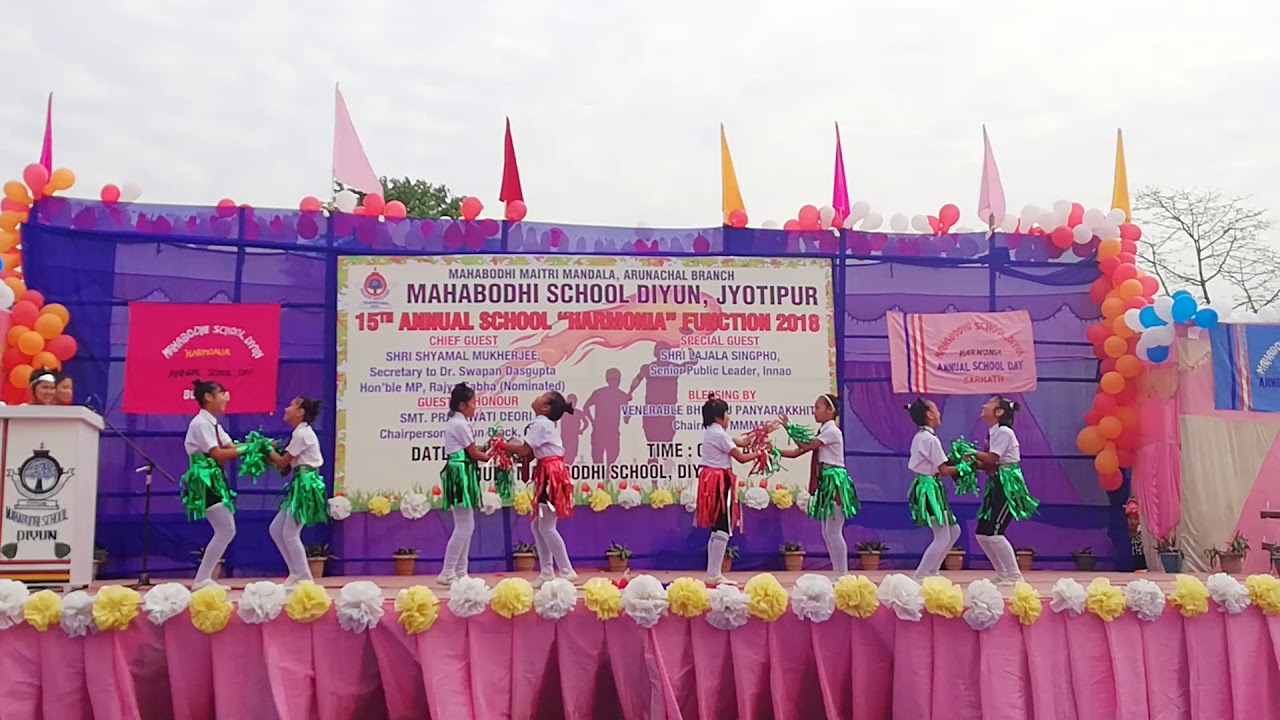 Wonderful dance by Mahabodhi school diyun