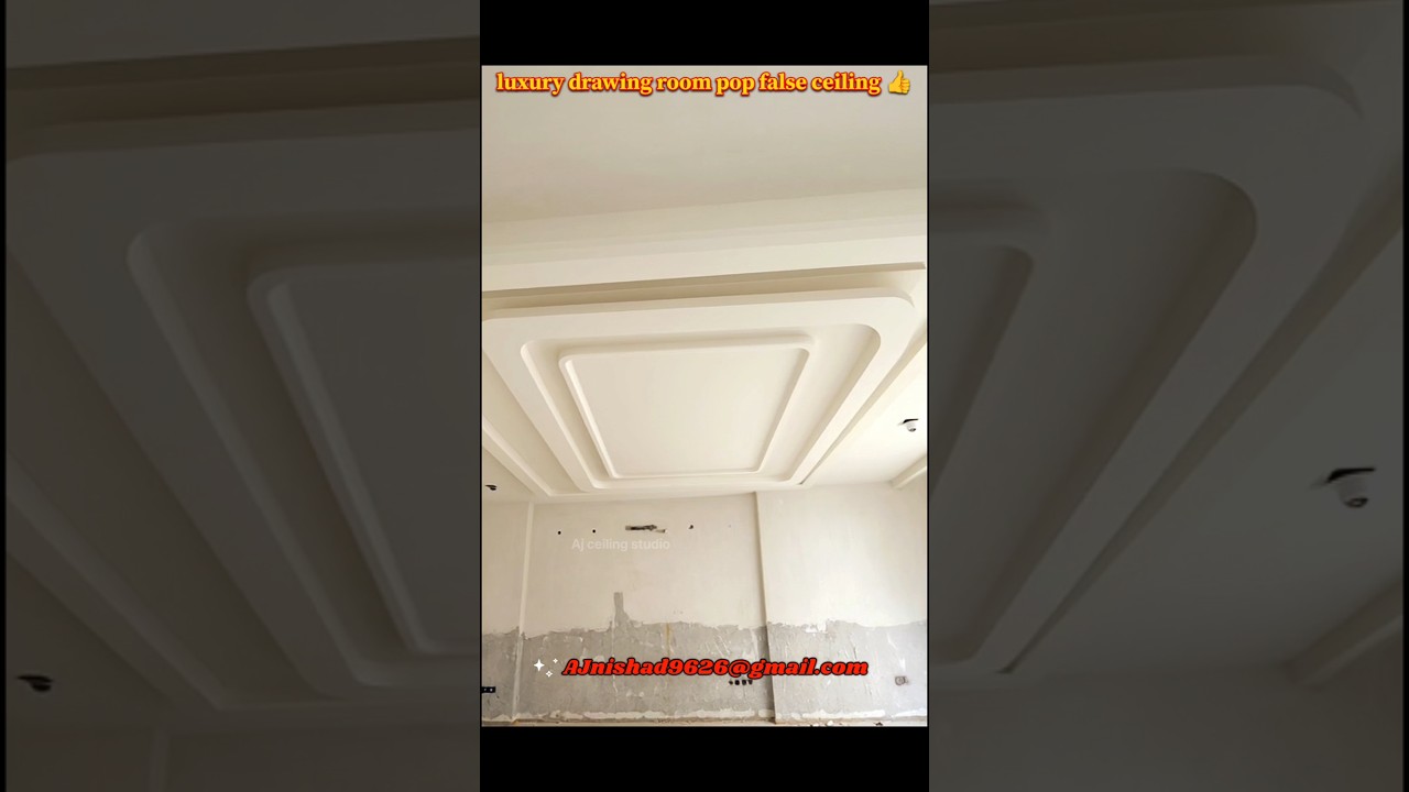 luxury drawing room pop false ceiling design ideas 💡👍 #ajceilingstudio #shorts