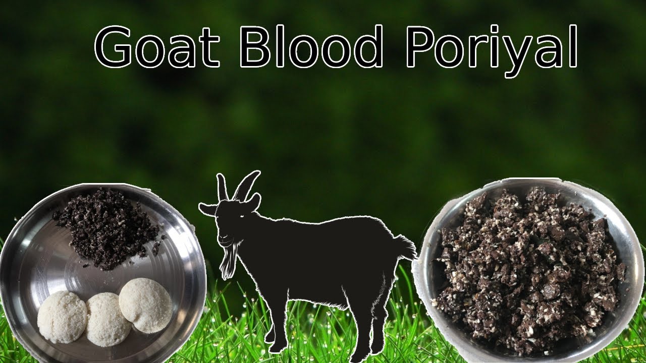 ஆட்டு ரத்த பொரியல் | Goat Blood Fry |  Mutton Blood Fry | Aattu Ratha Poriyal | PVDV Kitchen