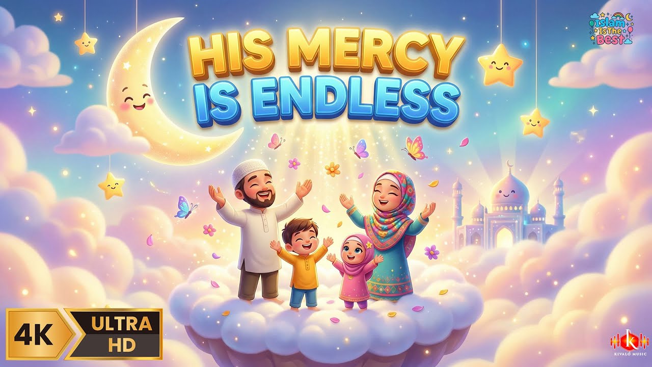 His Mercy Is Endless | Islamic Learning for Kids | 3D Muslim Children Cartoon 🌸✨