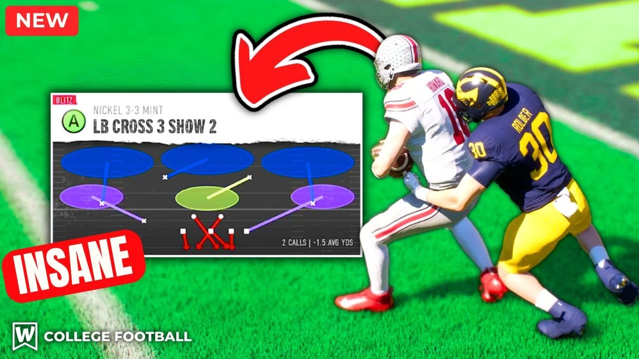 Top 7 Blitzes in College Football 25 That Nobody Can Stop!