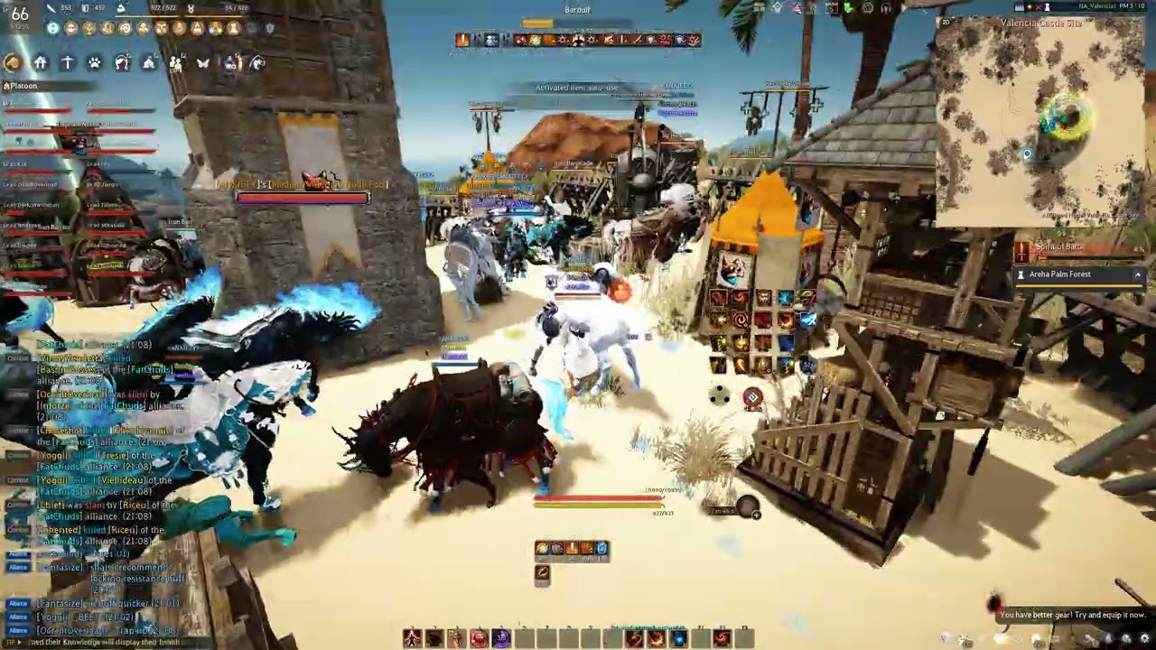 Black Desert (BDO) Striker PVP Tier 2 Node War - The Last Straw