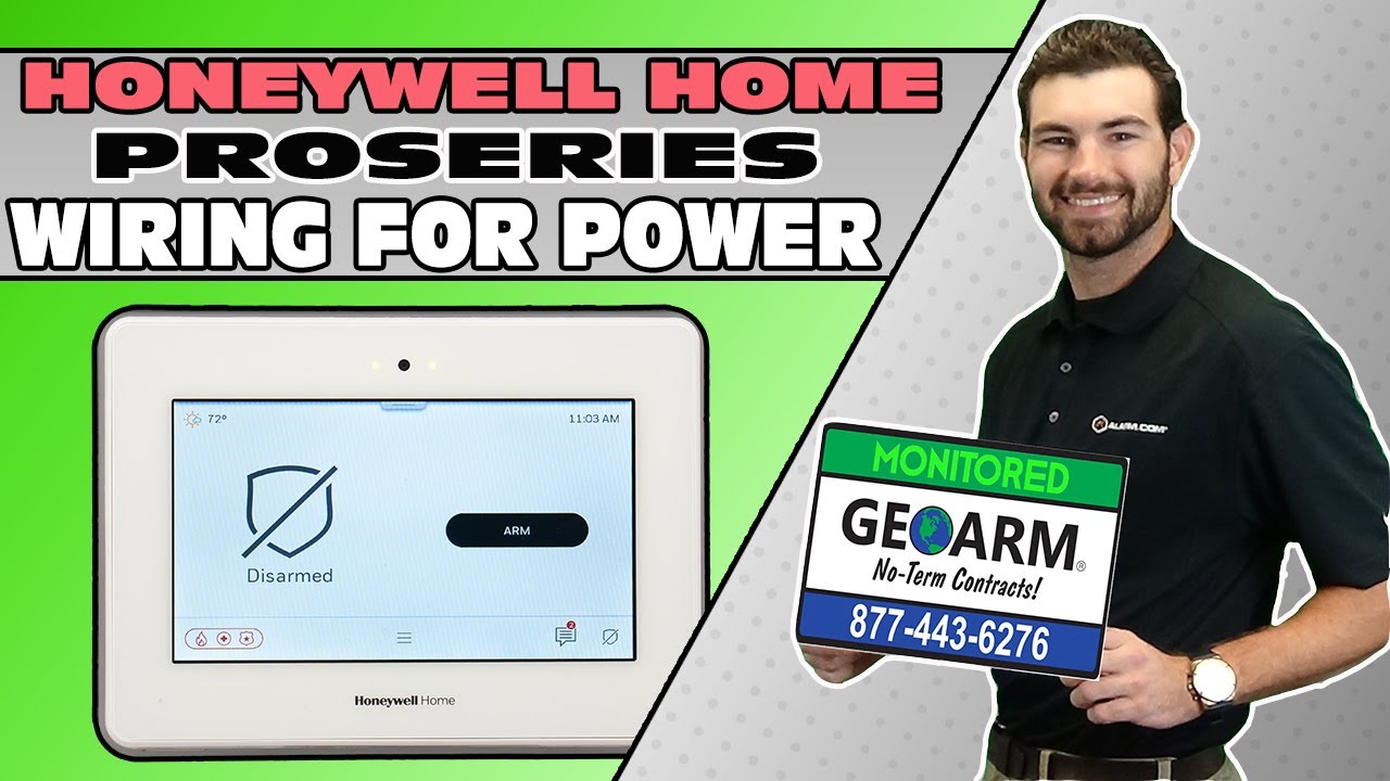 Honeywell Home ProSeries: Wiring for Power
