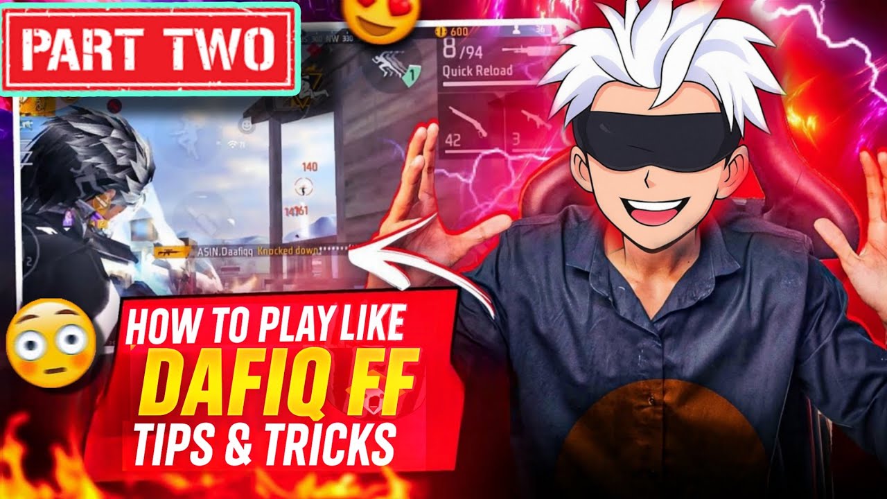 DAFIQ FF Gameplay Secrets PART 2 in 7 Minutes 🔥 Master Rush, Pro Movement & Advanced Tips 😍