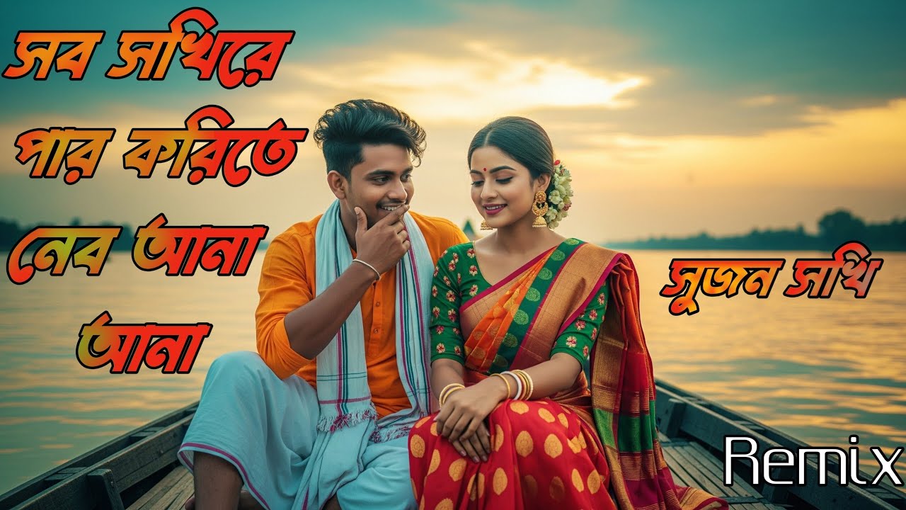 সব সখিরে পার করিতে - Sob Sokhire Par Korite | Remix 2026 | H R MUSIC  | New Bangla  Song