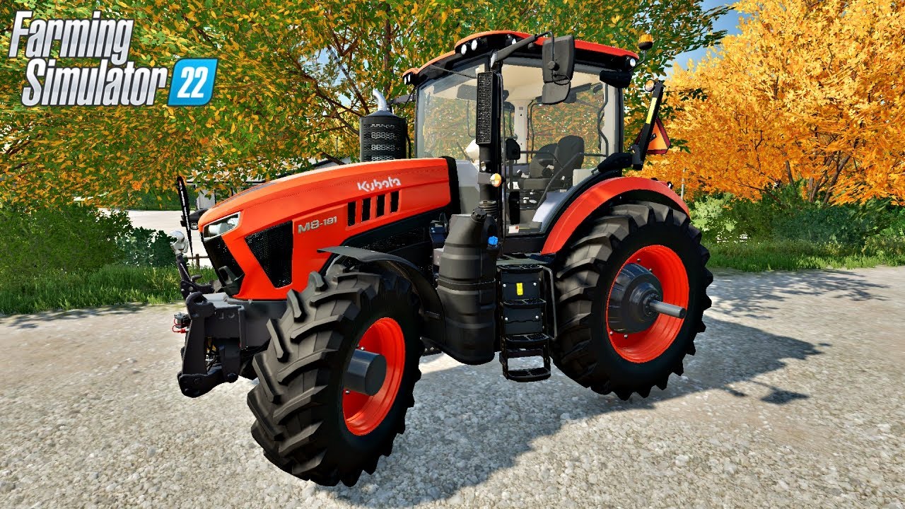 Nowy traktor. KUBOTA DLC - Farming Simulator 22