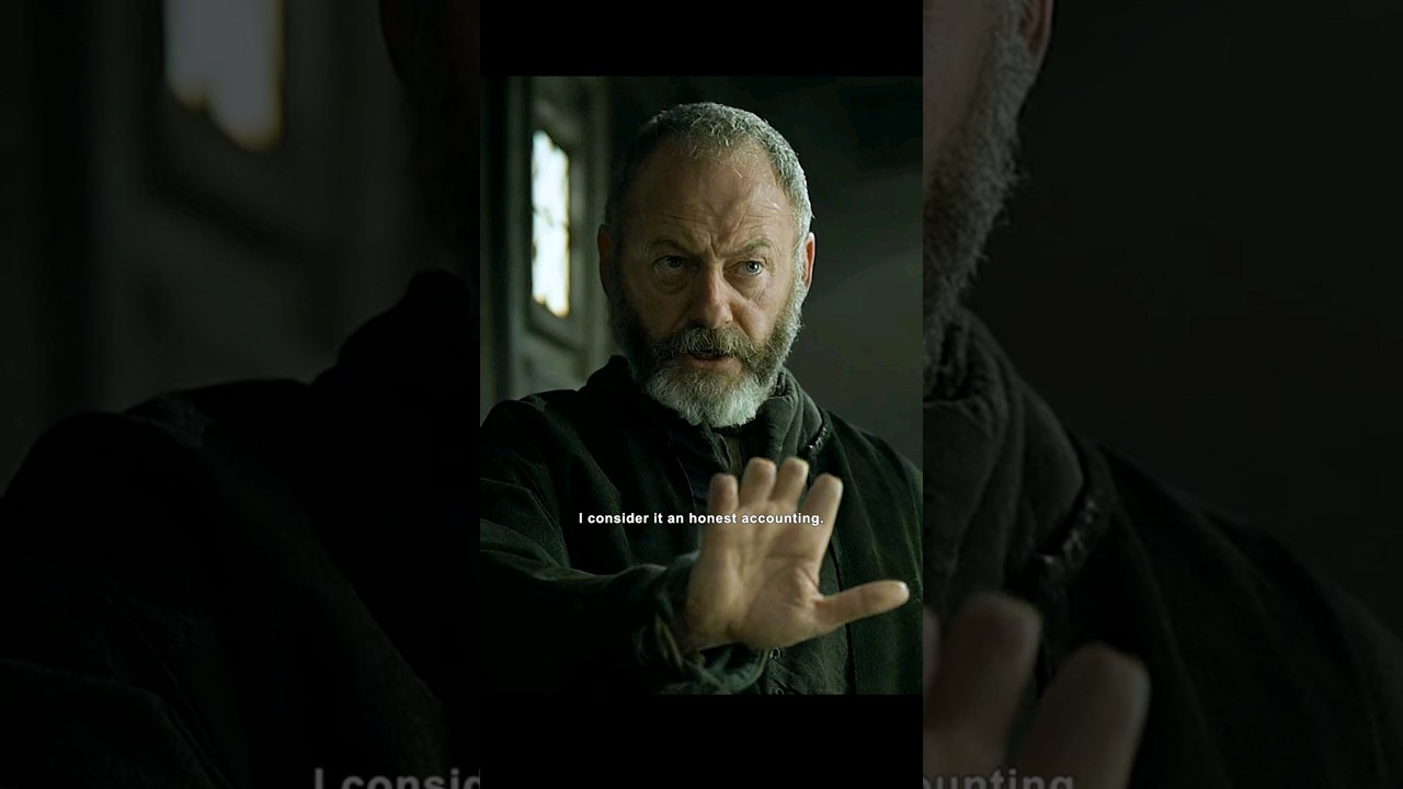 Davos gets funding for Stannis. #gameofthrones #stannisbaratheon #davosseaworth #ironbank #movie