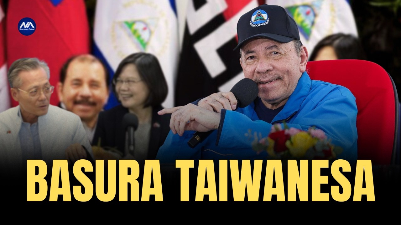 🚨Ortega insulta a TAIWÁN tras exprimirle millones en donaciones