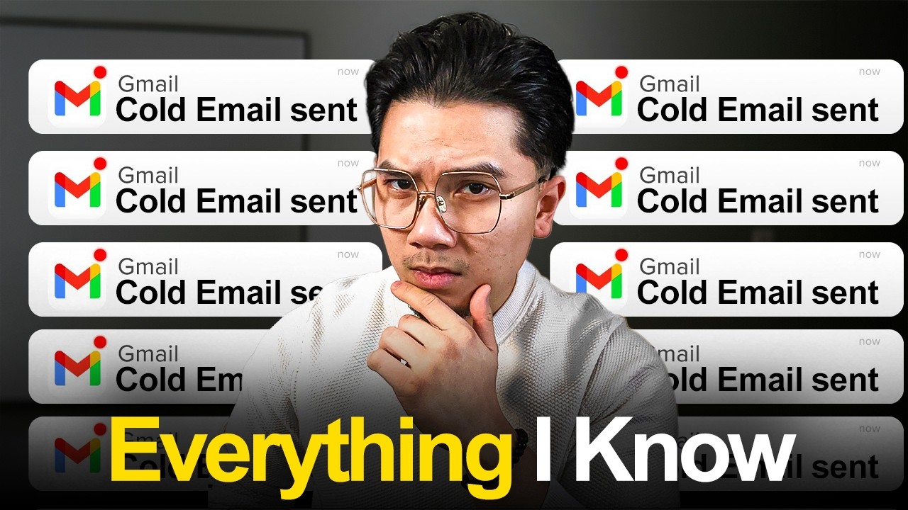 4 Years of SUCCESSFUL COLD EMAIL ADVICE in 15 Minutes