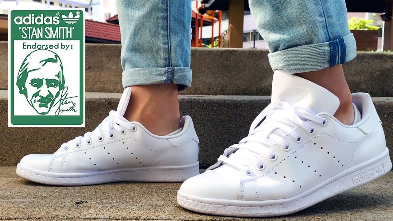 Обзор Adidas Stan Smith All White | На ногах