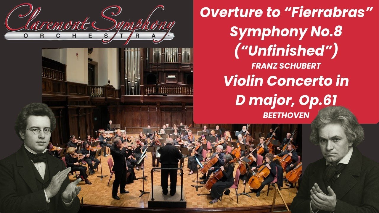 CSO Presents: Schubert “Fierrabras” Overture, Symphony No. 8 & Beethoven Violin Concerto Op. 61