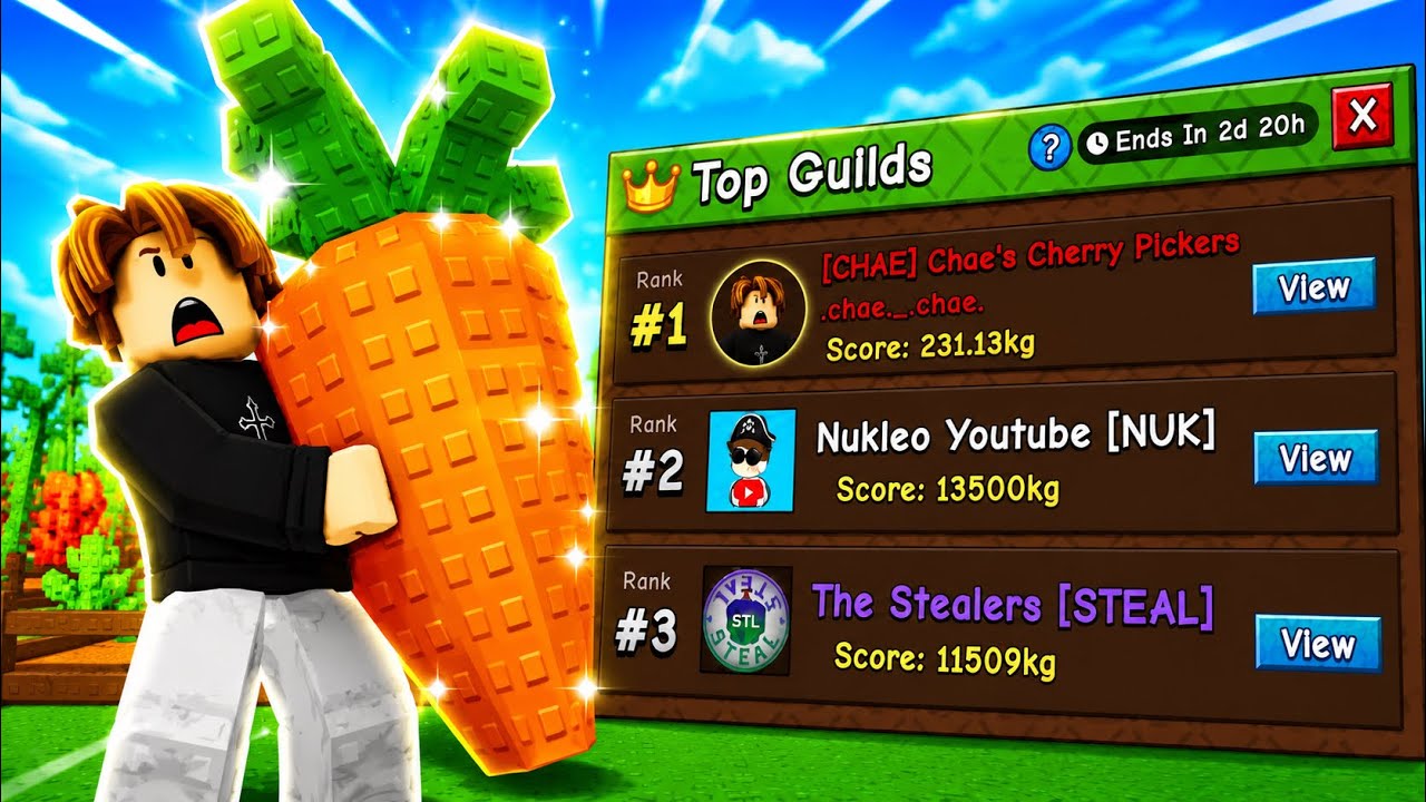 Creating the BEST Guild in Grow a Garden 2! 