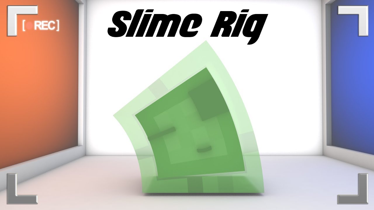 -Minecraft Animation Slime Rig C4d FREE