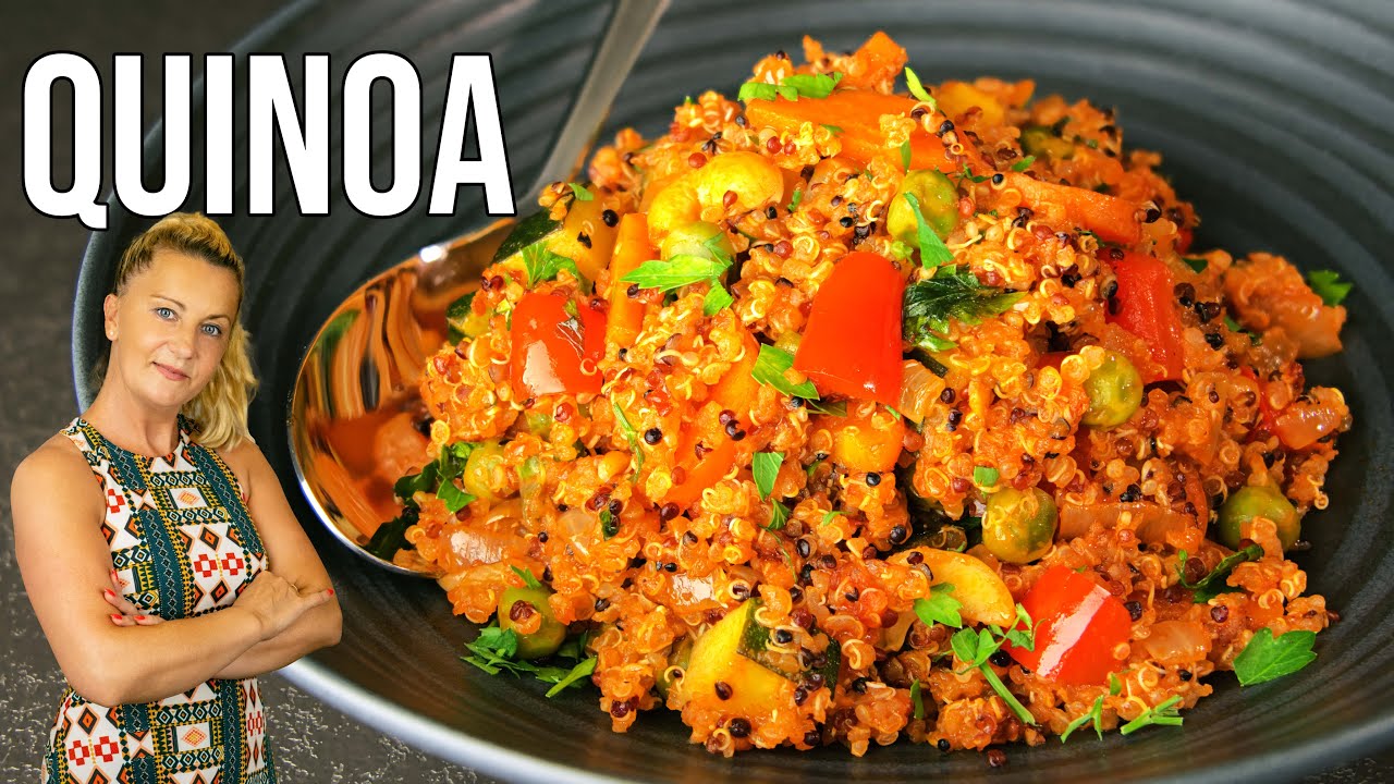 Quinoa trifft Gemüse | Leckeres Rezept zum Abnehmen, vegetarisch und vegan