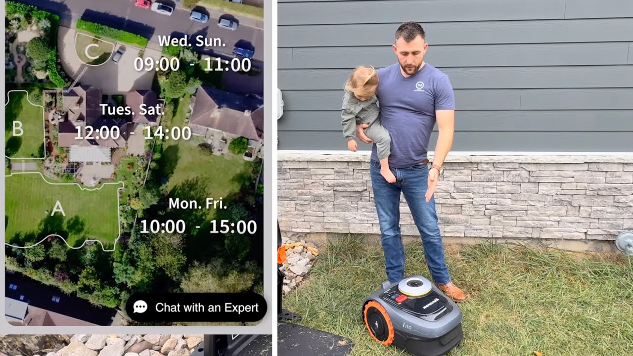 ￼ Будущее газонокошения! Segway Navimow i Series 110