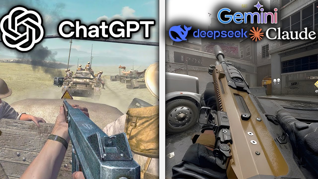 ChatGPT против агентов ИИ создают Call of Duty с нуля