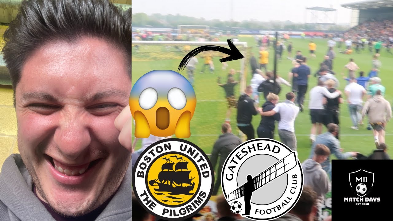 THE MOMENT BOSTON UNITED STAYED UP!!!!!MATCH DAYS