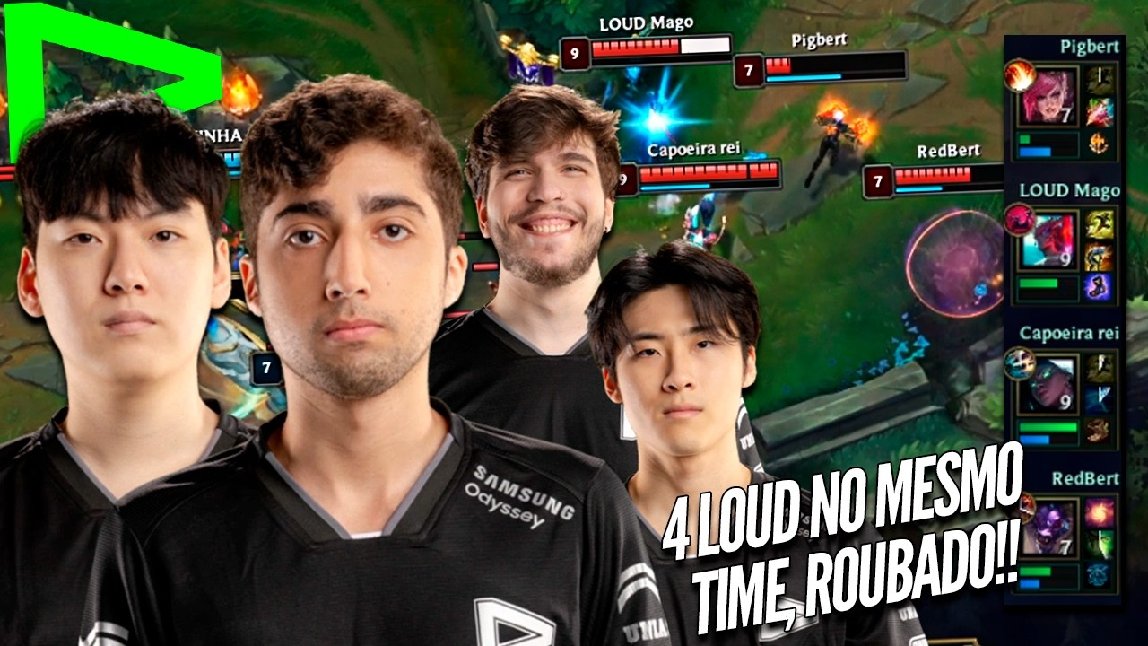 4 LOUD no MESMO TIME, YOUNGJAE, MAGO, BULL e REDBERT - ISSO É ROUBADO!!