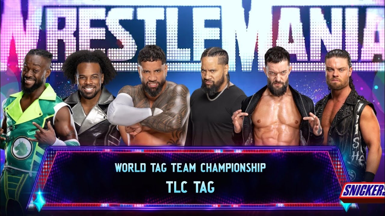 The Usos vs. New Day vs. Judgment Day | WrestleMania | WWE 2K25 Universe #ps5