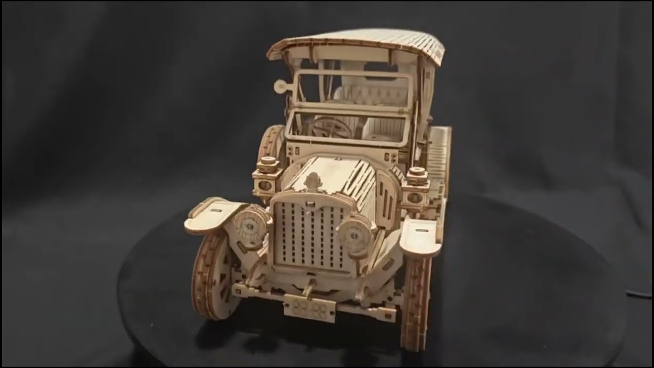 🚗 D&eacute;couvrez le Puzzle 3D bois &ndash; Voiture Mythique ancienne