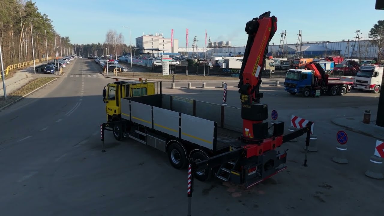 DAF CF85.410 6x4 PALFINGER PK 34002 SH HDS Żuraw Wciągarka