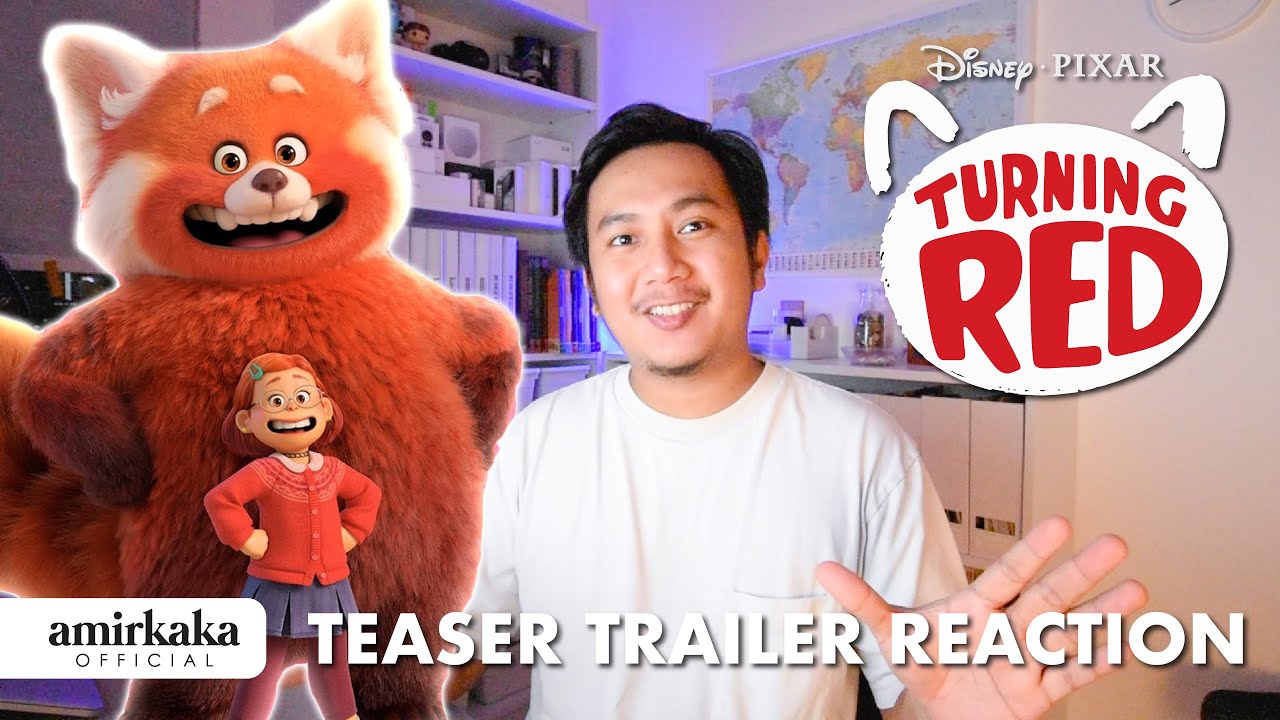 DISNEY&bull;PIXAR TURNING RED Teaser Trailer Reaction | Malaysia