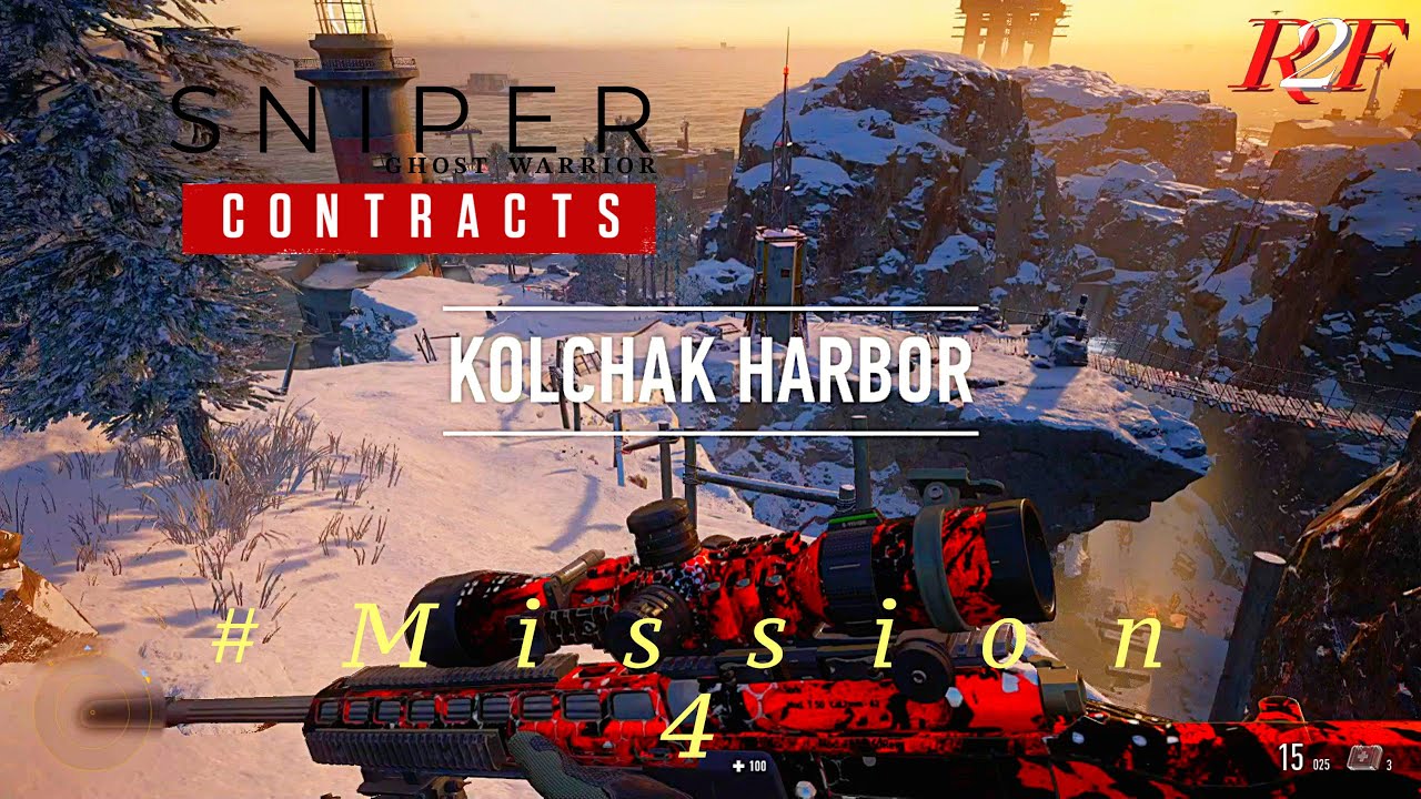 Sniper Ghost Warrior Contracts - KOLCHAK HARBOR...MISSION 4...Full PC Gameplay Walkthrough...