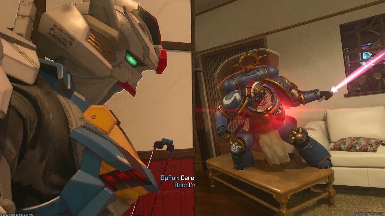 Call of Duty x Mobile Suit Gundam: The Witch from Mercury x Warhammer 4K! Beam Saber Tokyo gameplay!