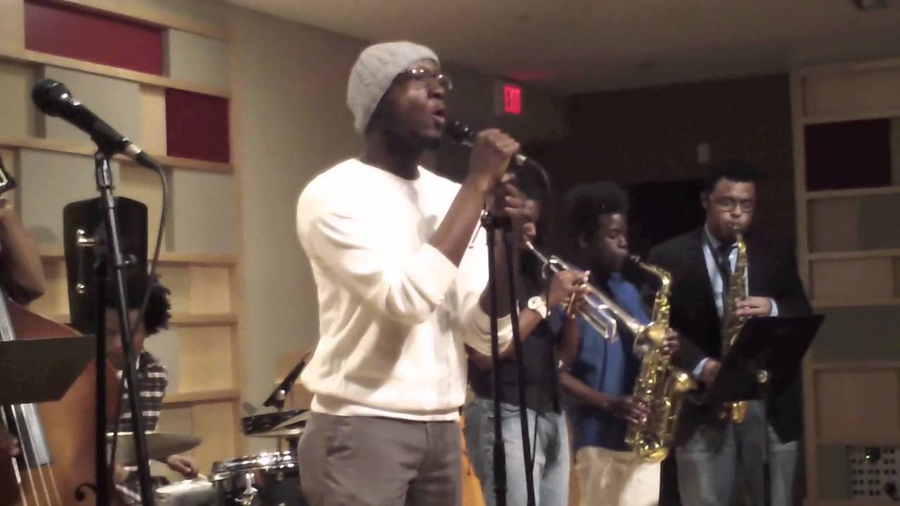 Joseph Copeland singing 'Visions' by Stevie Wonder