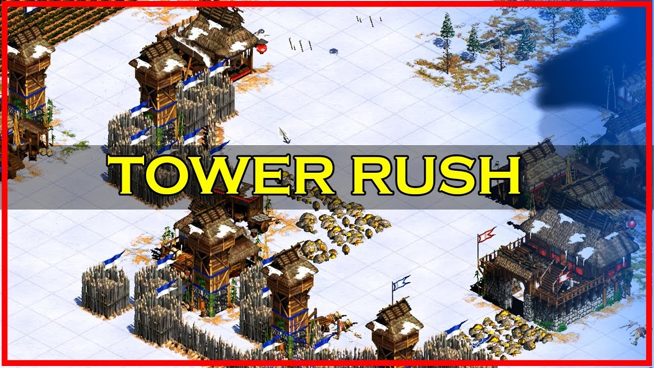 AoE2 - TOWER RUSH! | #T&uuml;rk&ccedil;e